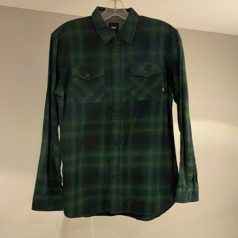 ❌SOLD❌ | Vans plaid button down shirt